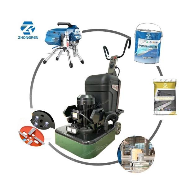 China Sales Well Epoxy Floor Grinder Concrete Handheld Concrete Floor Grinder and for sale