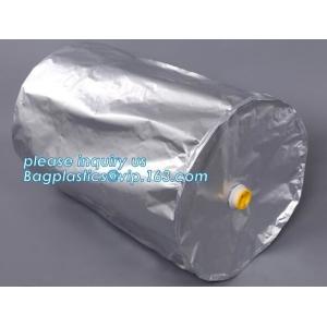 Aluminium Foil Liquid Protective Lining Bag With Valve, Barrels Bucket Pail Drum Liner IBC Tank Liner Oil Packaging