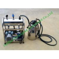 China 50Kpa Vacuum Degree Vacuum Pump Single Bucket Milking Machine , 110 Volt - 220 Volt on sale
