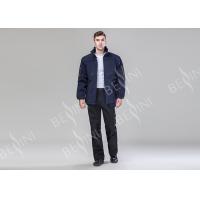 Front Windbreaker Buttons Outdoor Work Clothes Mens Jacket For Workers