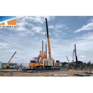 Building Construction Piling Machine ZYC280 T - WORKS High Piling Speed