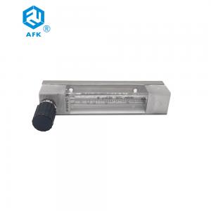 China Stainless Steel Portable Glass Tube Gas Flow Meter High Accuracy 4-20mA Output Signal supplier