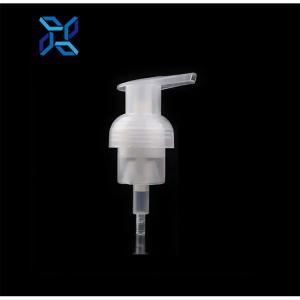 China Serum White Foaming Dispenser Foam Soap Pump Liquid Outspring PP PET supplier