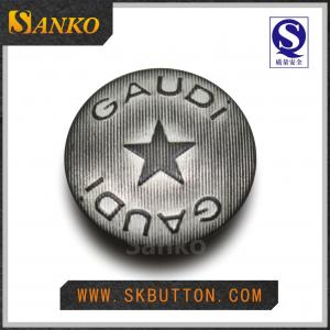 China High quality metal jeans buttons supplier