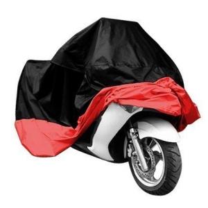 Full Bottom Elastic Hem Outdoor Motorcycle Cover Lightweight UV Protection