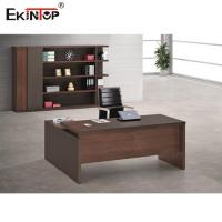 China Executive Antique Style Office Desk For Industrial Wing Reception 1600×800×760mm on sale