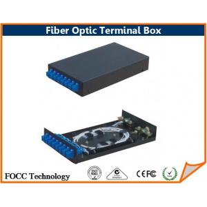 8 Core Indoor Fiber Optic Terminal Box / Fiber Optic Distribution Box for FTTH Network