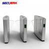 China Smart Retractable Flap Barrier Gate Turnstile Security Subway Wing Gate wholesale