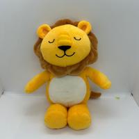 China 2023 New Coming Baby Plush Toys Lion Musical Soother BSCI Factory on sale