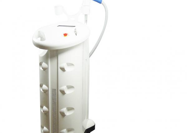 Body Fine Hairs Nd Yag Laser Hair Removal Machine Long Pulse 1064nm White Color