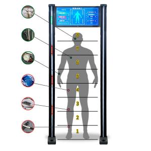 Smartphone Walk Through Metal Detector Security Doors Modular Design 60Hz