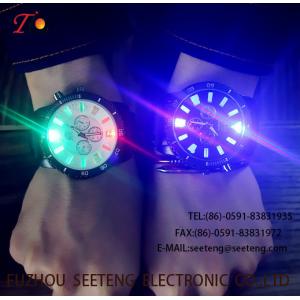 China Men watch movement watch quartz Wrist Watch  suitable for climbing outdoor for men customLOGO with seven color light supplier