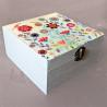 China Wooden Craft Large Jewelry Wood Box Floral Wooden Box, Handmade Box Stationery Box wholesale