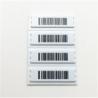 China Supermarket Jewelry Anti Shoplifting Label / Eas Soft Label With Dr + Barcode Printing wholesale