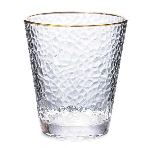 China 300ml 320cm 400ml Gold Rim Drinking Water Glasses Crystal Lead Free supplier