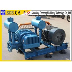 China Quiet Running Wood Furnace Blower Fan / Small Outline Tri Lobe Roots Blower wholesale
