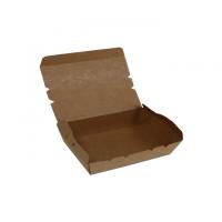 Disposable Corrugated Burger Box / French Fries Box / Kraft Paper Packaging Box For Hamburger
