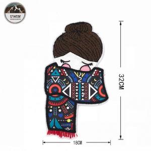 Sew On Iron On Mix Embroidery Cloth Stickers Patches Chapter Decorative Stickers Newest Beautiful Handmade Maid Embroidery Patch