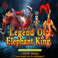 China Legend Elephant King Fish Table Software Game Machine With Printer on sale