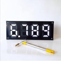 China 7 Segment Digital Gas Station Price Flip Signs High Temperature Resistance on sale