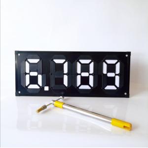 7 Segment Digital Gas Station Price Flip Signs High Temperature Resistance