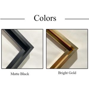 China Modern Decorative Aluminum Picture Frame Moulding with Bright Gold Finish wholesale