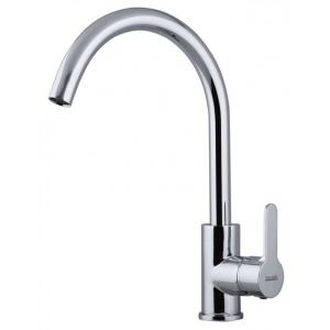 China Saving water Single Handle Brass Kitchen Sink Water Faucet with ceramic cartridge supplier