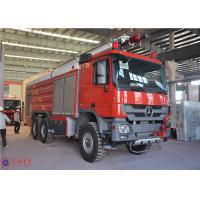 China 6X6 Drive 440kw Engine Airport Fire Truck for Rapidly Rescuing Aircraft Passengers on sale