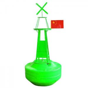 Red And Green Marine Navigation Buoys Traffic Flow Blow Molding Plastic Buoys