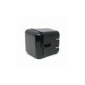 Black Lightweight Universal USB Power Adapter 5V 10mA - 2.100mA