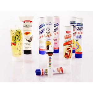 Round ABL PBL APT Laminated Food Packaging Tube For Condensed Milk, Chocolate Sauce