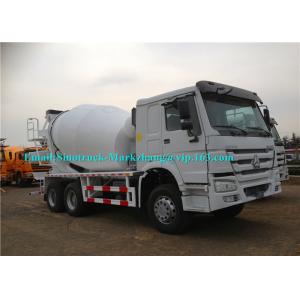 China Whilte Truck Mounted Cement Mixer Machine Concrete Mixer Vehicle Eaton Motor supplier