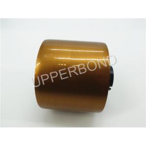 Easy Self Adhesive Brown Bopp Tear Tape For Tobacco Packing