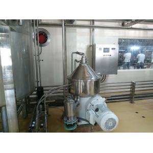Industrial Continuous Disc Centrifuge Separator 1500L / H For Spirulina Chlorella