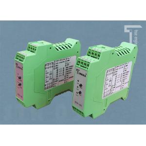 China DC 24V Power Tension Amplifier Connecting Two Load Sensors Green Color Tension Signal Amplifier wholesale