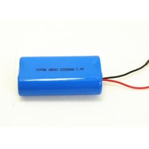 Compact Lithium Ion Car Battery , 18650 2S1P Lithium Ion 7.4 V Rechargeable Battery