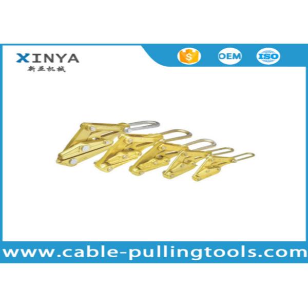 High Strength 8KN Aluminum Alloy Wire Pulling Clamp for 25-70mm² ACSR Cable Installation