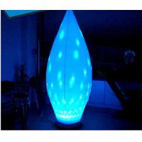 China Funny Inflatable Advertising Products 10ft Led Color Candle Wick For Birthday Party on sale