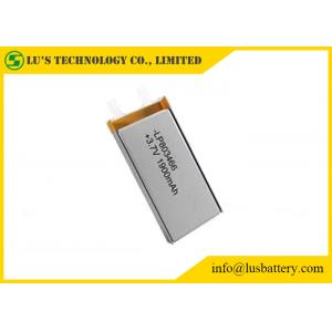 3.7v 1900mah Rechargeable Lithium Polymer Battery LP803466 lithium ion battery 3.7v rechargeable cell