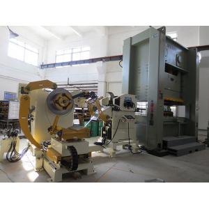 Modular Control Steel Plate Straightening Machine , 3 - In - 1 CNC Platform Roller Feeder