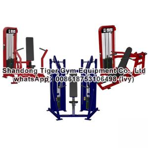 China Gym Fitness Equipment Shoulder Press / Seated Chest Press exercise machine supplier