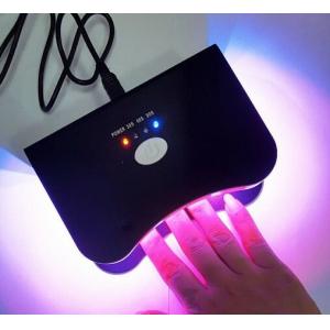 China 12w led nail lamp time set 30s 60s 90s pink black silver supplier