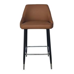 upholstered 0.078CBM/CTN PU Leather Bar Stool BC-414