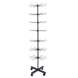 Portable Funko Pop Spinning Display Multi Tier Wire Retail Point Of Sale Displays With Hook