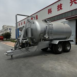 Tractor-Powered Liquid Fertilizer Spreader with Vacuum Pump System for Organic Fertilizer and Livestock Manure