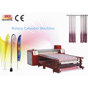 China High Speed Heat Press Printing Machine Rotary Calender Machine One Year Warranty supplier