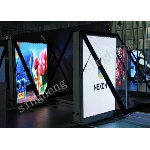 Waterproof Led Poster Screen Store Poster Display P4 TV 256*128 mm Module Size