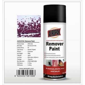 Aeropak Paint Remove Spray 400ml Tinplate can For Metal glass wood