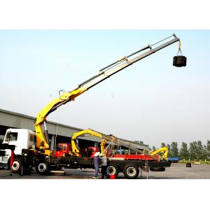China High Lifting Capacity 14T Knuckle Boom Truck Mounted Crane For Transporting Heavy Things supplier