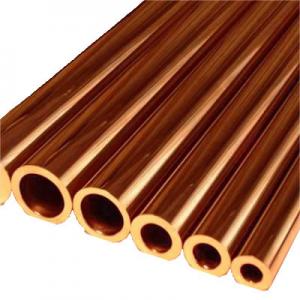 China 8mm Diameter Copper Pipe Straight C12000  Copper Material 32mm Tube Customized supplier
